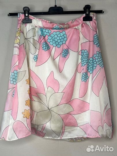 Юбка миди дизайнерская S