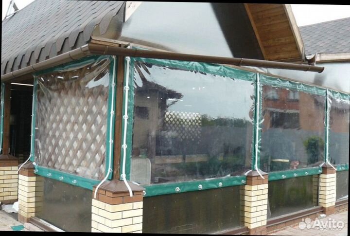 Мягкие окна для беседки