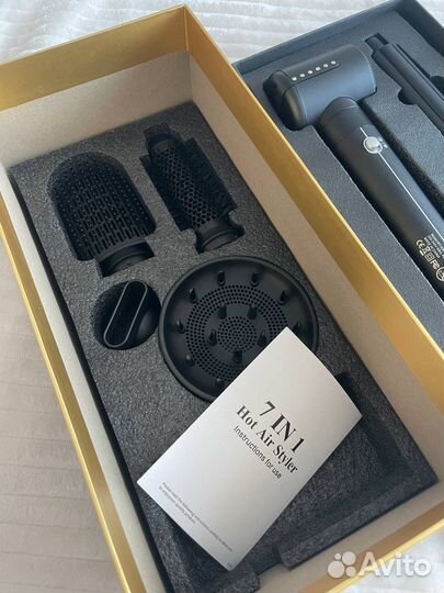 Фен профессиональный с 7 насадками