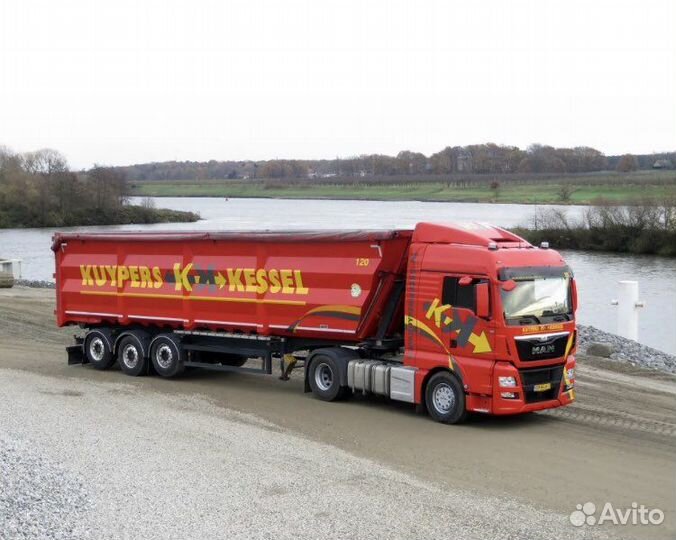 Зерновоз самосвал полуприцеп тонар