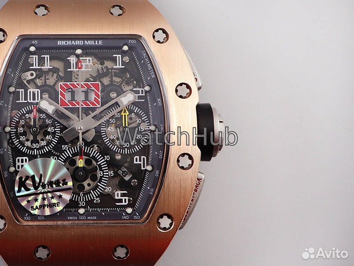 Часы Richard Mille RM0 11 FM Felipe Massa Chronograph Watch