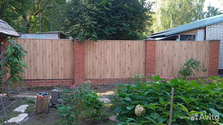 Забор под ключ