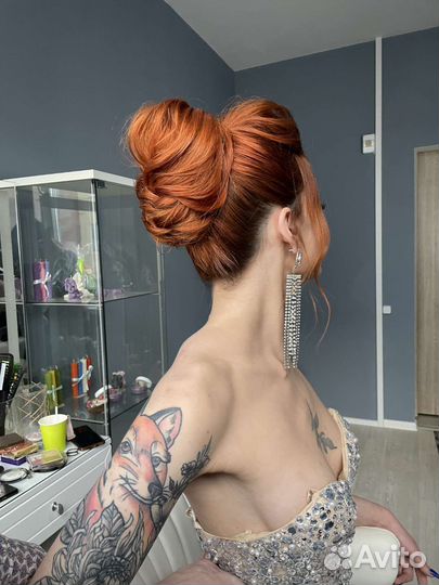 Причёски макияж