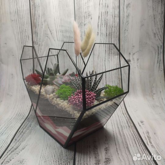 Флорариум, подарок, декор