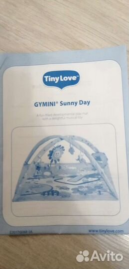 Развивающий коврик tiny love