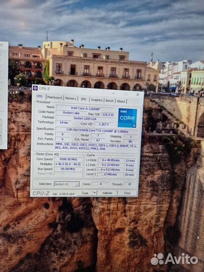 Комплект z590m edge wifi + 11600kf + 2x8 4000 ddr4