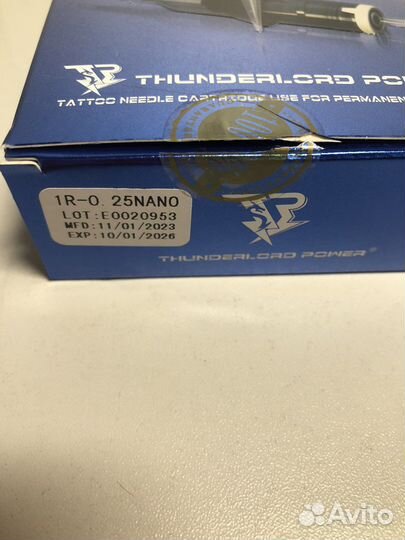 Картридж игольчатый для татуажа купить 1R-0.25