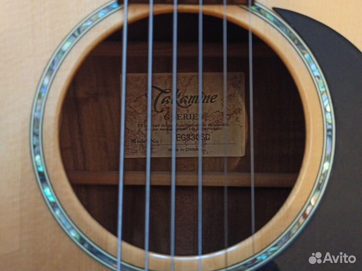 Акустическая гитара takamine eg330sc