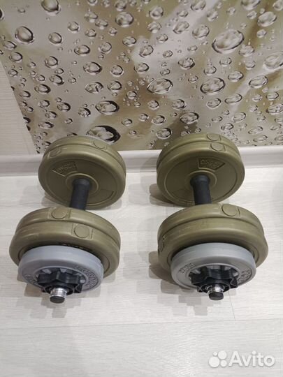 Гантели разборные