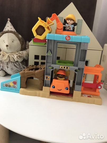 Стройка Fisher price
