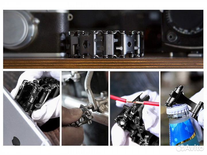 Браслет Leatherman Tread black