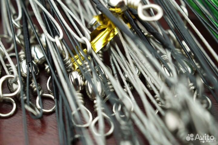 Стальные рыболовные поводки