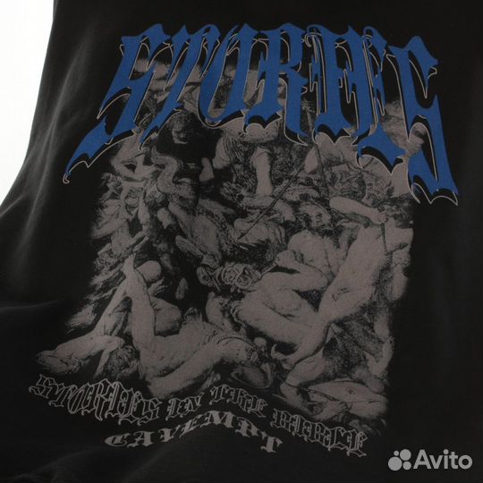 Зип худи CavEmpt черная