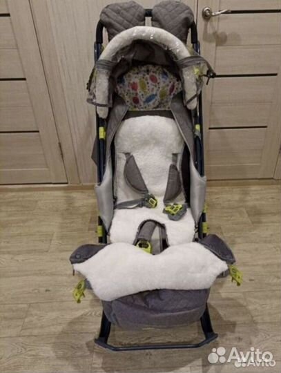 Коляска санки