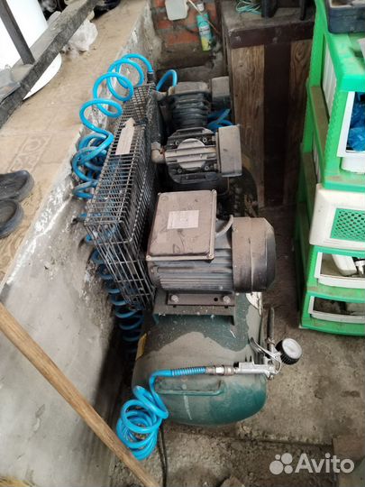 Компрессор воздушный 100 л, Аренда