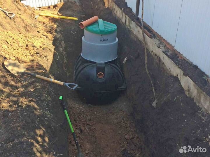 Септик эко Аквалос 8 переливной