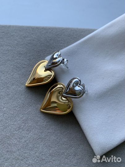 Серьги из стали