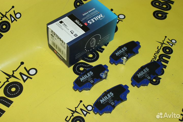 Колодки тормозные mazda 3 13- задние