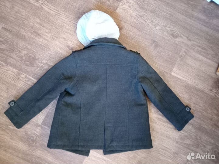Пальто детское демисезонное