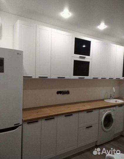 Кухонный гарнитур белый модульный новый