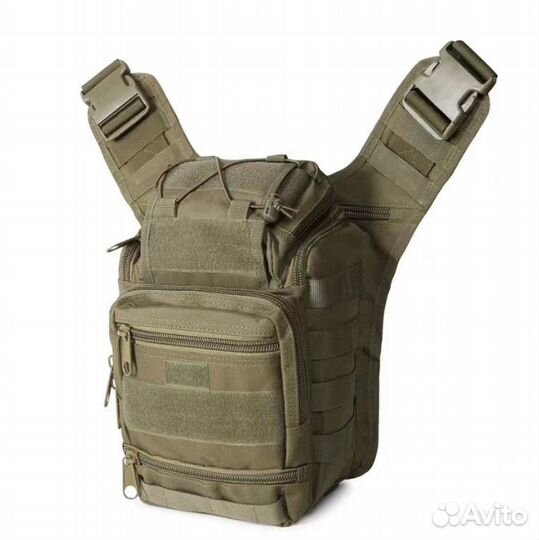 Тактическая военная сумка слинг рюкзак EDC