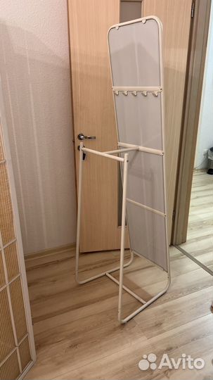 Зеркало напольное белое кнаппер бу