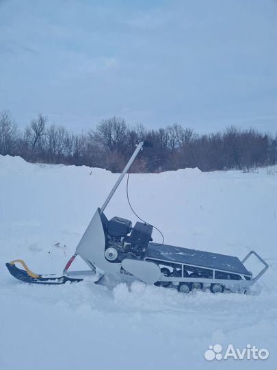 Мотоснегокат 