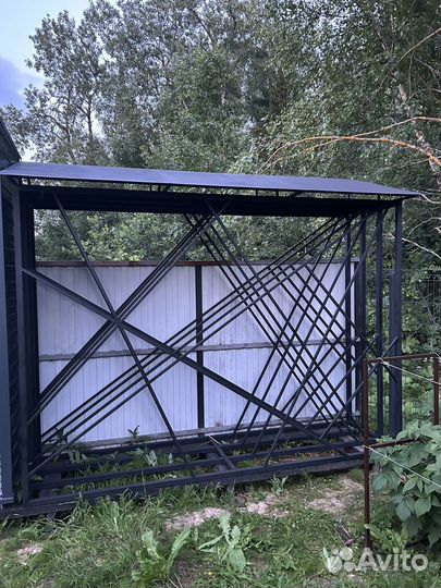 Дровницы уличные по индивидуальным заказам