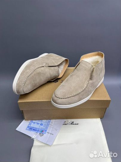 Лоферы на меху Loro Piana 36-40