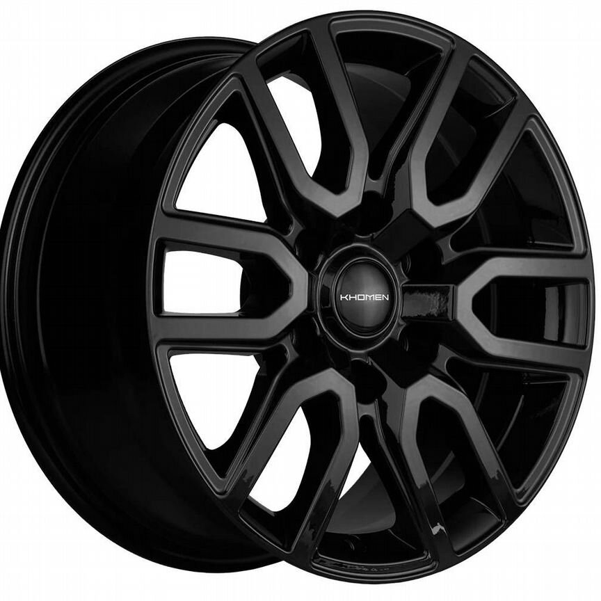 Диски Khomen KHW1723 8x17 6x139.7 ET30 D106.1 Black