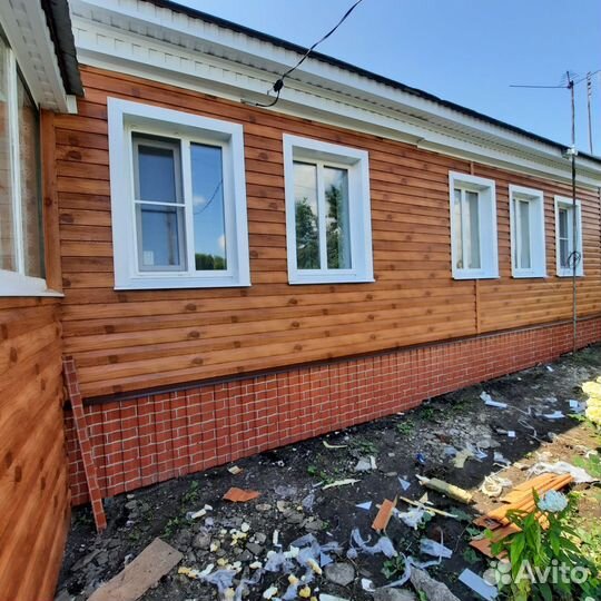 Обшивка домов сайдингом и панелями утепление