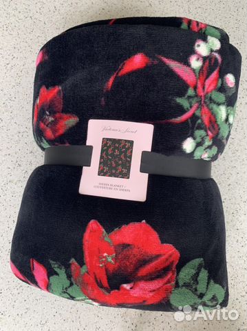 Плед в цветок Victoria’s Secret