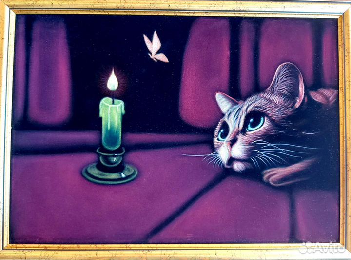 Картина на бархате