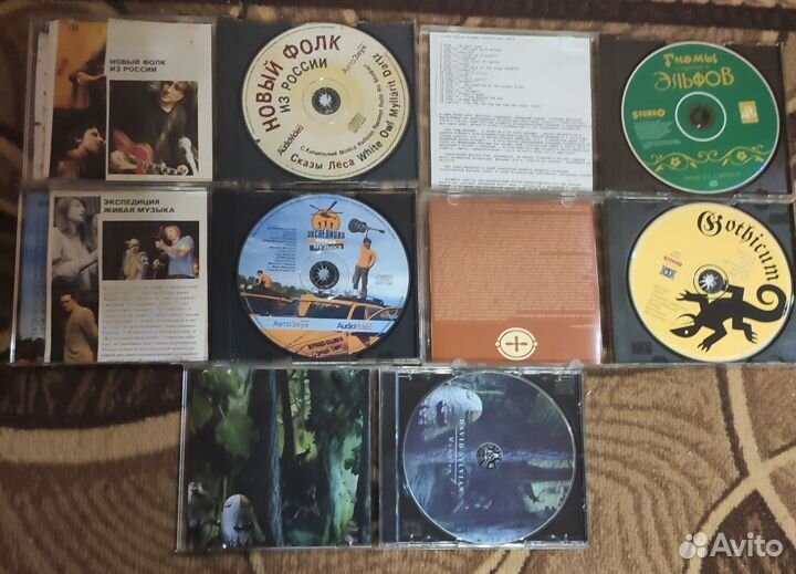 CD фолк, рус. рок, готика, David Sylvian Manafon