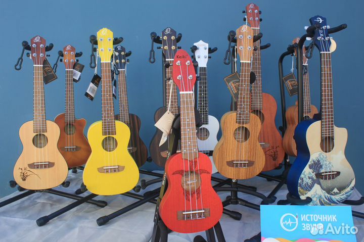 Новая укулеле Ortega K1RD Keiki. Доставка по РФ