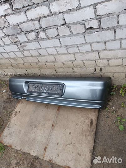 Задний бампер ваз 2112