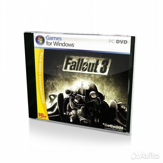 Fallout 3 (2008) RPG 1С Лицензия Новый Диск