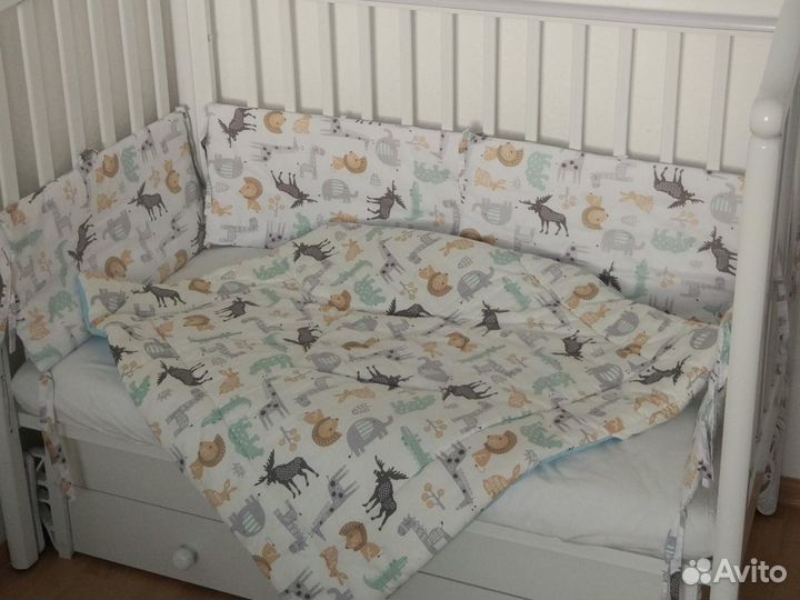 Бортики + одеяло конверт