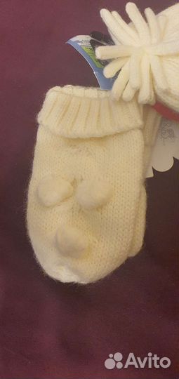 Набор шапка + перчатки