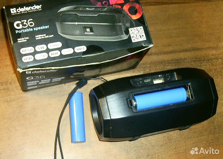 Портативная миниколонка Defender G36 (новая)