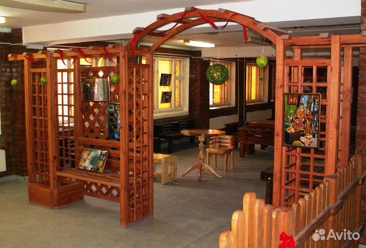 Беседки, перголы, мебель