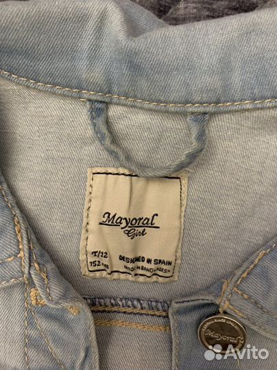 Пакет одежды “Mayoral” для девочки на 10 -12 лет