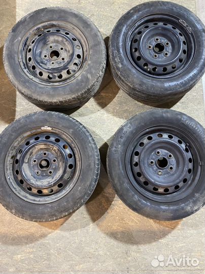 Диски штампованные тойота r15