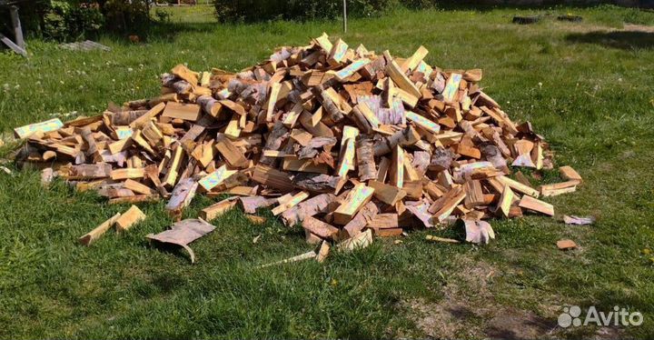 Дрова сухие колотые с доставкой