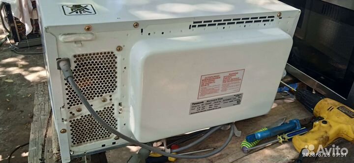 Микроволновая печь Panasonic инвертор с грилем