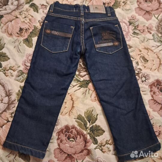 Джинсы утепленные для мальчика