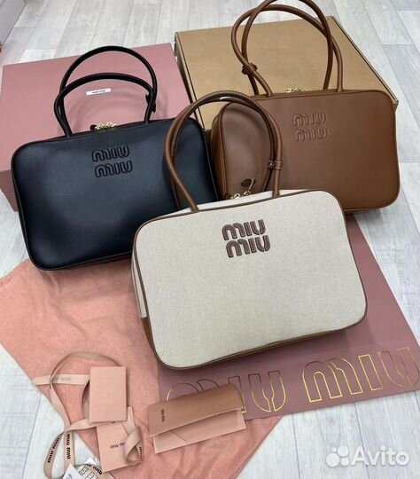 Сумка miu miu 3 цвета