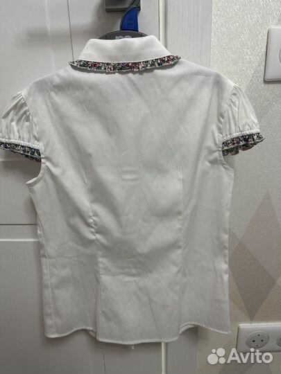 Рубашка маленькая леди 140 новая