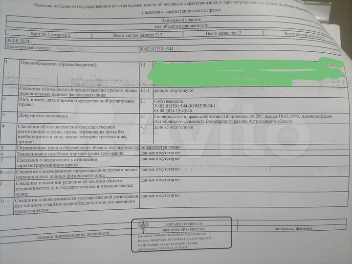 Участок 11,1 сот. (СНТ, ДНП)