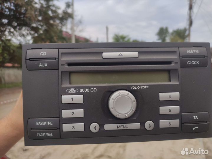 Штатная магнитола ford fusion